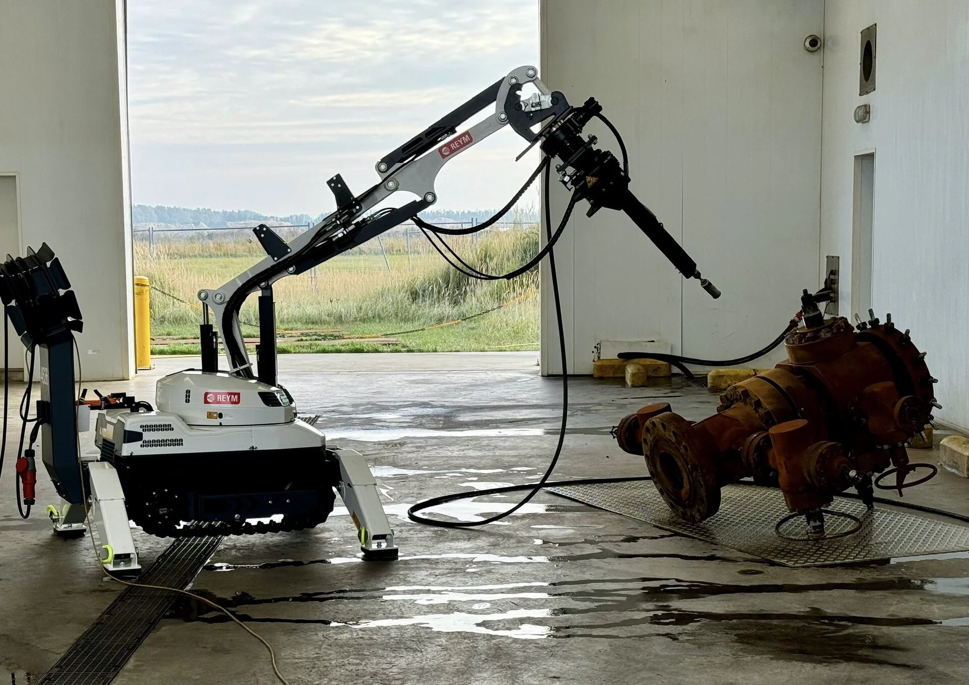 Der Multibot von REYM im Einsatz