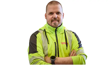 Jaakko Holstikko ist Dirstriktchef von BUCHEN Sweden AB in Hedemora